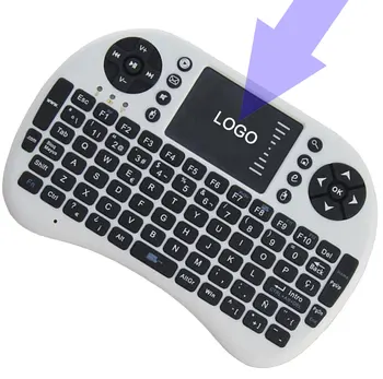 

10pcs Custom Made i8 No-Backlit/Backlit Mouse Mini Wireless Handheld Keyboard 2.4GHz Touchpad Remote Control for TV box