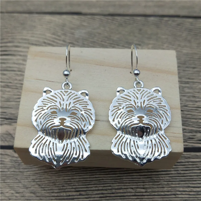 

New Cairn Terrier Drop Earrings Trendy Style Cairn Terrier Dangle Earrings Fashion Pet Dog Earrings Women Jewellery