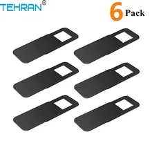 6 пачек Тегеран веб-камера крышка затвора Магнитный слайдер Пластиковая крышка камеры для ноутбуков мобильный телефон объектив стикер конфиденциальности