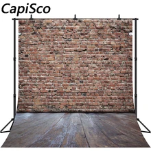 CapiSco кирпичная стена деревянный пол фоны для фотостудии фотографии фоны реквизит фотографии фоны для фотостудии