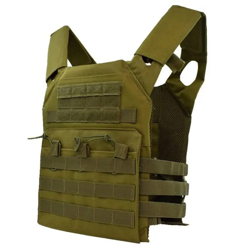 Тактический JPC Plate Carrier Molle жилет страйкбол снаряжение Военная армейская Боевая броня для тела охотничий жилет защитный жилет с подсумок