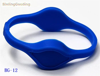 

BG-12 100PCS/LOT 125khz EM4100 TK4100 RFID Wristband Bracelet Read Only ID Card For Swimming Pool Sauna Room GYM
