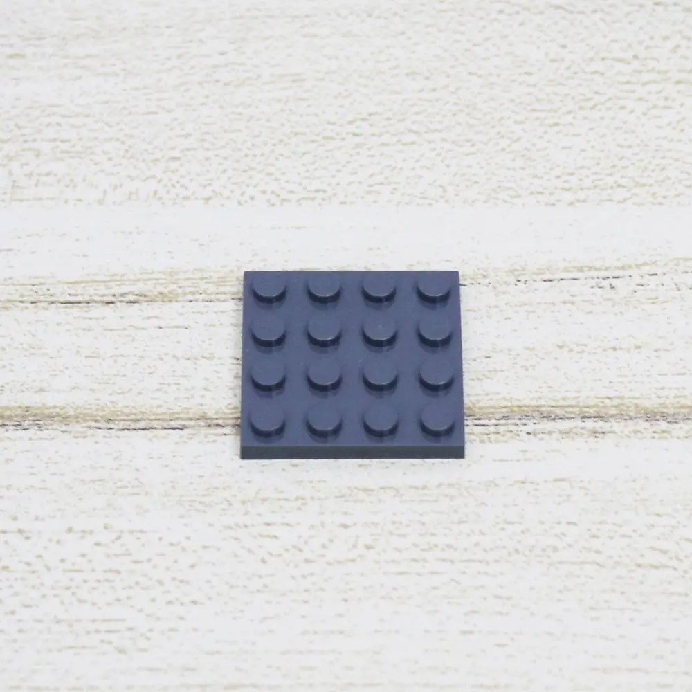 100 шт. пластины 4X4 строительные блоки MOC части 3031 DIY креативные игрушки для детей