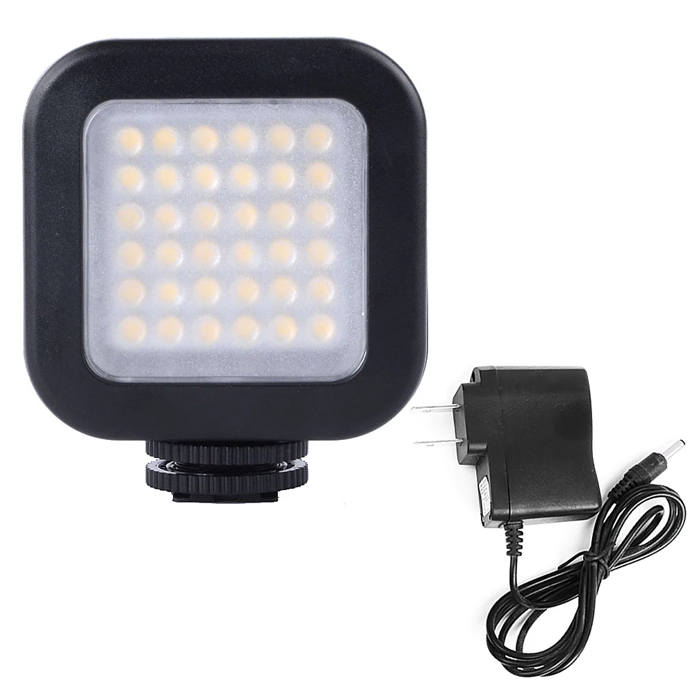 

36 LED Light Small LED Video Light With Charger Photography Light Built-in Lithium Battery Photo Studio Light
