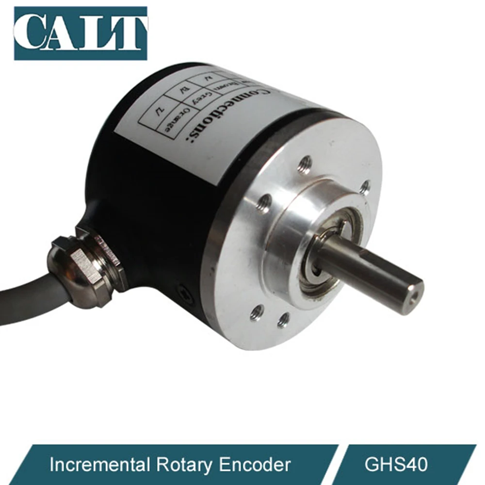 CALT GHS4006 серия импульсное считывание механический роторный энкодер 40 мм NPN