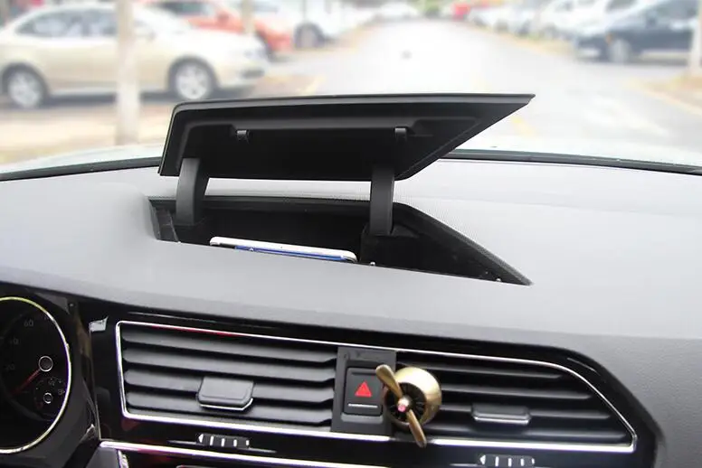 

For 2016 2017 2018 VW MQB tiguan mk2 Front Central Console Dashboard Storage box Holder 5NG857922A