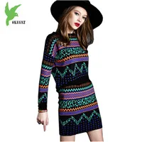 New-Autumn-Women-Knit-Sweater-Two-Pieces-Set-Fashion-Geometric-Hit-Color-Pullover-Elastic-Waist-Mini.jpg_640x640