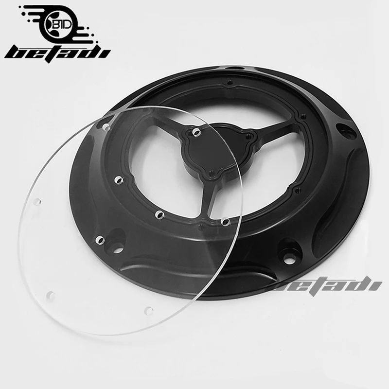 Мото ЧПУ Дерби календари Minuterie Couverture Pour для Harley Touring Road King DynaSoftail Fatboy Du Patrimoine Capot Moteur