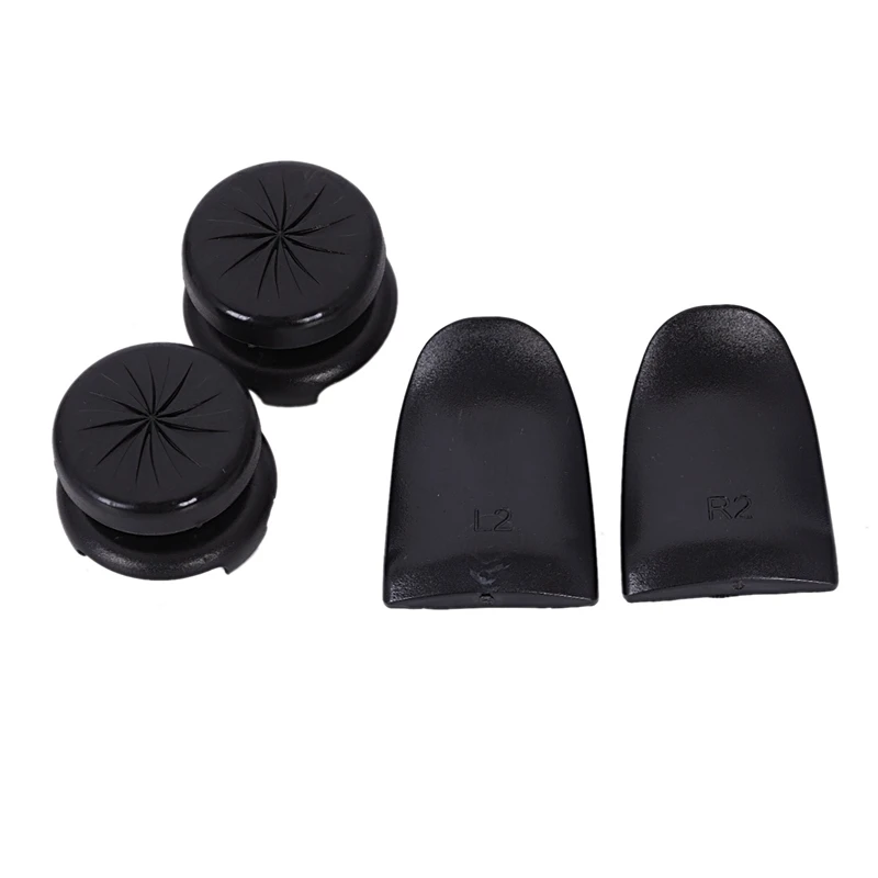 

4Pcs L2 R2 Trigger Extenders Buttons Thumbstick Caps Kit for PS4 Controller High Quality Game Accessories Extenders Buttons