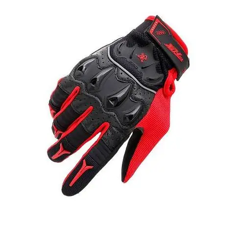 

Hot MTB Men Cycling Full Finger Lycra Leather Anti-wear Bicycle Glove Outdoor Sports CS Tactical Gloves Free Shipping BAT FOX DH