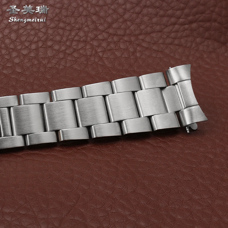 20 мм сплошной Нержавеющая сталь ремень для ROX Datejust 116000 браслет аксессуары Для мужчин механические Серебряный ремешок для часов