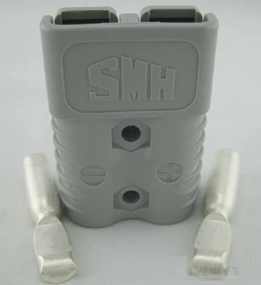 

SMH SY 350A 600V POWER PLUG POWER CONNECTOR WITH 2/0 CONTACTS FOR ELECTRIC FORKLIFT TRUCK GOLF CARS STACKER PALLET Free Shipping