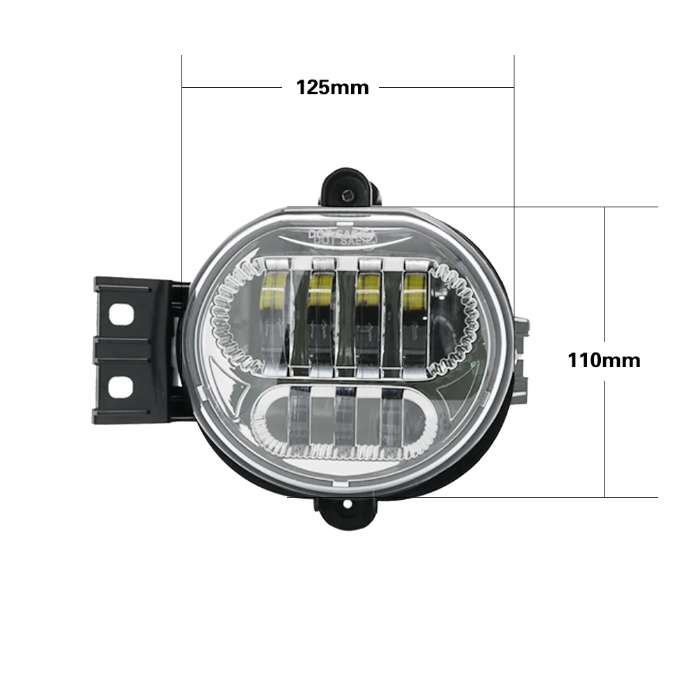 2 X автомобильные аксессуары передний противотуманный светильник светодиодный для 2002-2008 для Dodge Ram 1500 2500 3500/Для Dodge Durango 2004-2006 противотуманная фара