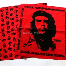 Хлопковые революционные мученики Че Гевара банданы мужские карманные квадратные Женская головная повязка платок TJ9023