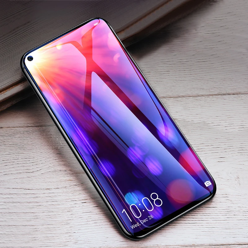 Hacrin الزجاج لهواوي الشرف V20 الزجاج المقسى قسط كامل غطاء واقي للشاشة ل الشرف V20 الرؤية 20 زجاج واقي