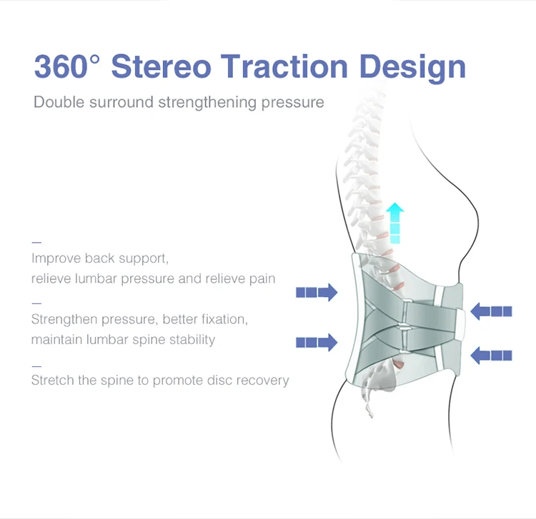 Поясничный пояс для поддержки позвоночника поясница ортопедический деформация боли магнитотерапия поясная поясница регулируемая эластичная фиксированная