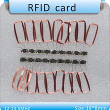 Антенна и чипы 100 шт NTAG213/203 13,56 МГц 168bit 14443A IC NFC бирки с RFID наклейкой