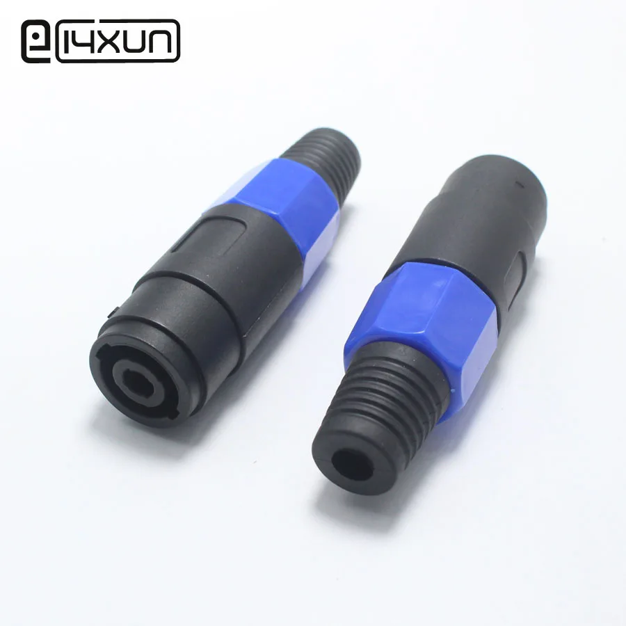 1pcs Speakon Nl4fc 4pin Locking Amp 