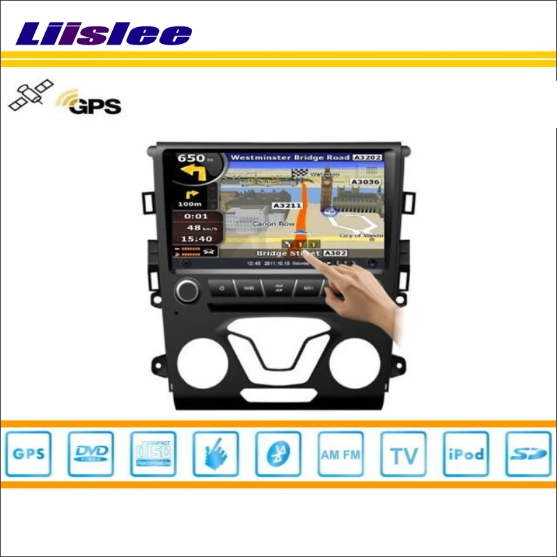 

Liislee Car Radio For Ford Fusion 2014~2015 GPS Nav Navi Map Navigation Stereo Audio Video CD DVD Player S160 Multimedia System