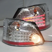 Светодиодный задний фонарь для Toyota VIOS 2008-2011 YZ хромированный корпус