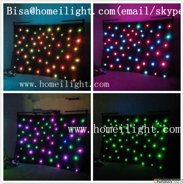 

RGB Star Curtain 2*3m LED Star curtain with Controller