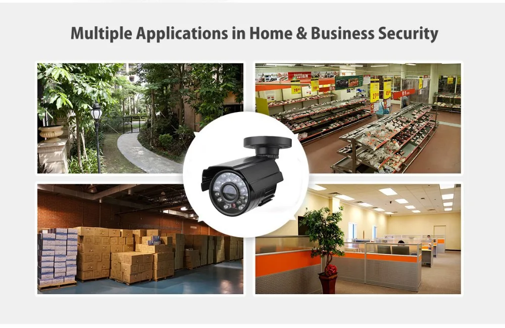 Flash Deal LOFAM 8CH CCTV System AHD 1080P DVR NVR 2MP Waterproof Outdoor Camera Video Surveillance Home Security Camera System 8CH DVR Kit 16