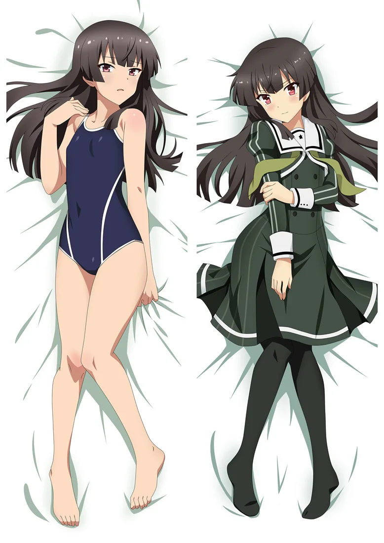 2017 сентябрь обновления Женская наволочка для подушки Kohagura Dakimakura no Miko Kanami Eto & Hiyori