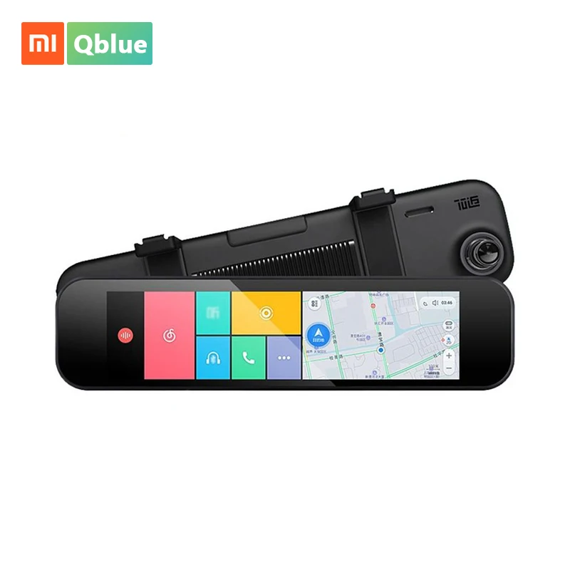 Xiaomi 70 Minutes Rear View Car Camera Registrar WiFi Bluetooth ADAS Smart Rearview Mirror 160 Degree G-sensor GPS F1.8 Car Cam