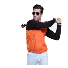 PGM гольф Спортивная ветровка куртка жилет водонепроницаемый мужской весенний жилет одежда легкая велосипедная куртка без рукавов