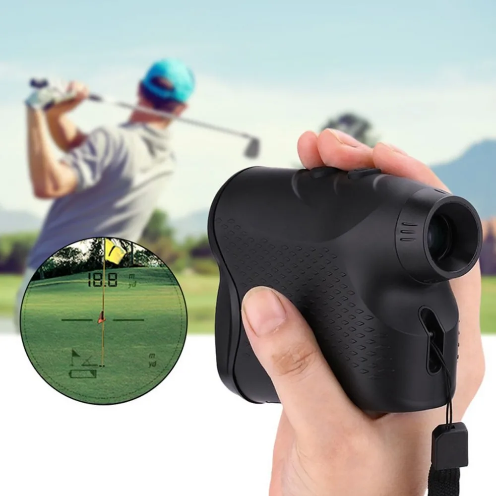 900m 6X Golf Rangefinder Telescope Digital Monocular Distance Meter Distance Speed Angle Height Tester