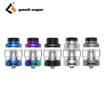 

Original GeekVape Cerberus Subohm Tank 5.5ml/4ml Atomizer 0.2ohm Super Mesh Coil & Easy Top Filling Ecig VapeTank for Aegis Mod