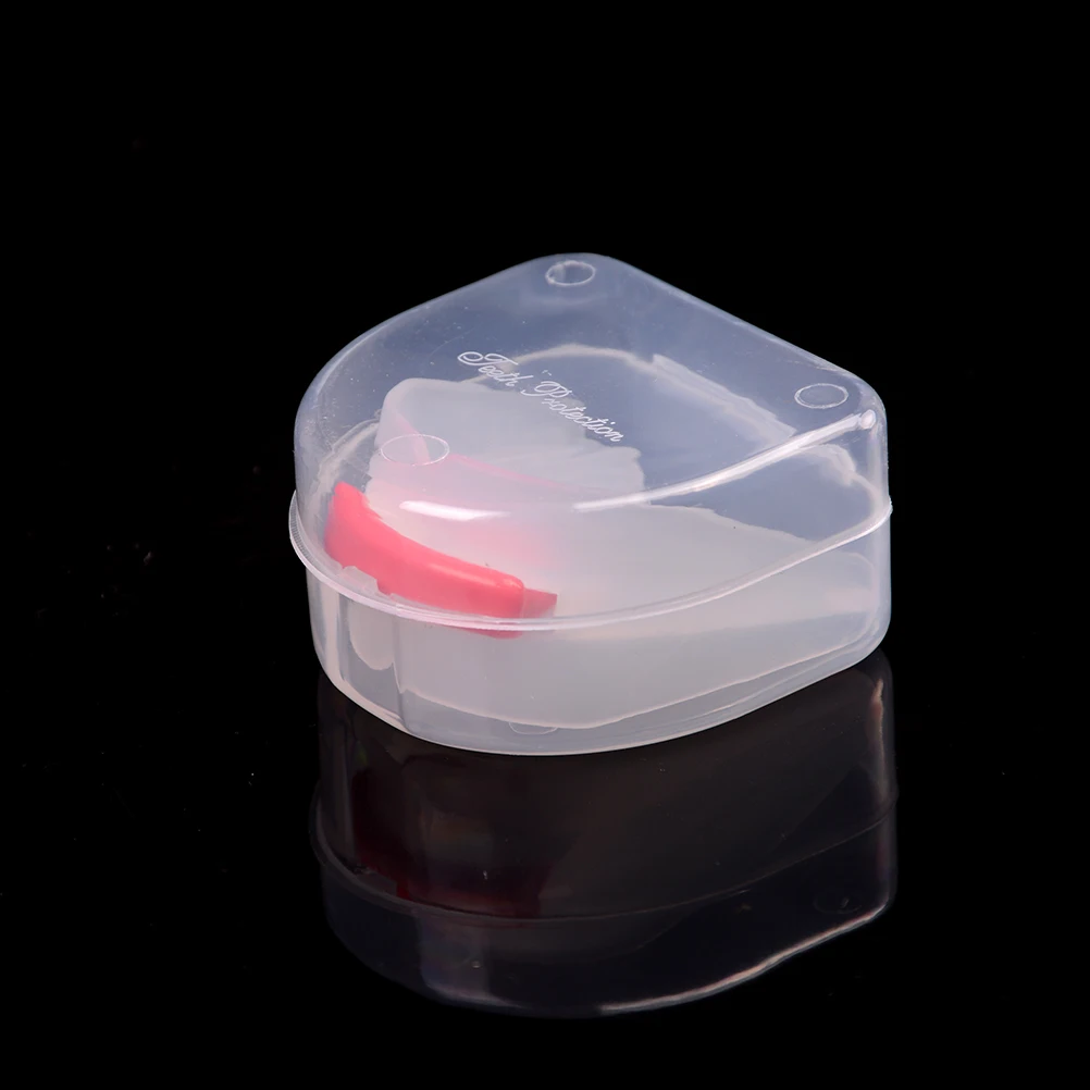 Выравнивание прямые зубов прибор взрослых мундштуки скобка зубные лоток Mouthguard+ коробка зубной Ортодонтическая тренер зубы