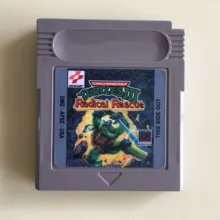 8bit игровая карта: Черепашки-Ниндзя 3-радикальные спасательные(Версия США