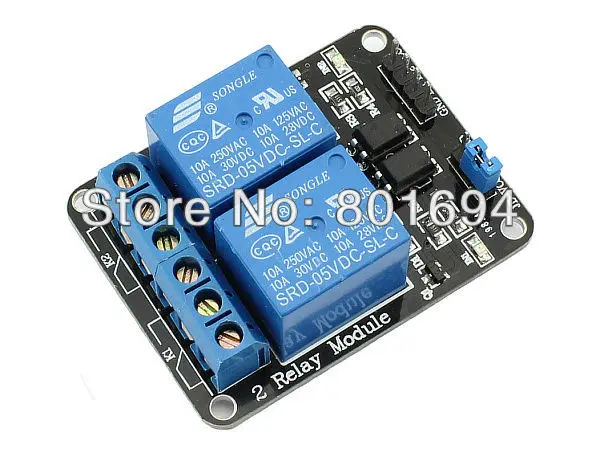 

2 Channels 5V Relay Module For ARM PIC AVR DSP