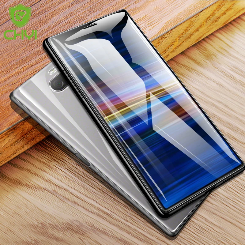 

CHYI 3D Curved Film For Sony Xperia 10 plus XZ3 XZ2 XZ1 Screen Protector Full Cover Nano Hydrogel Film Not Tempered Glass