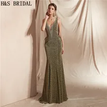 H& S Свадебные Длинные элегантные вечерние платья сексуальные Starlight вечерние платья для выпускного вечера Robe De Soiree торжественное платье