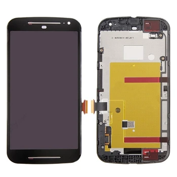 

3 in 1 (LCD + Frame + Touch Pad) Digitizer Assembly for Motorola Moto G2