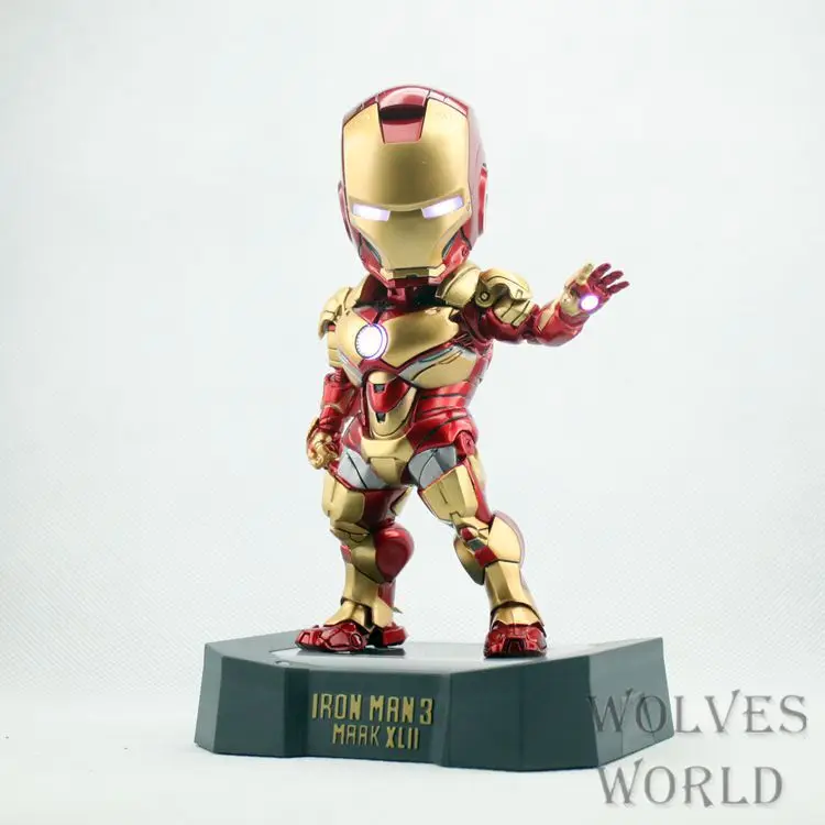 

Egg Attack Iron Man Mark 42 Movie Action Figure Collectible Toy Model Free Shipping