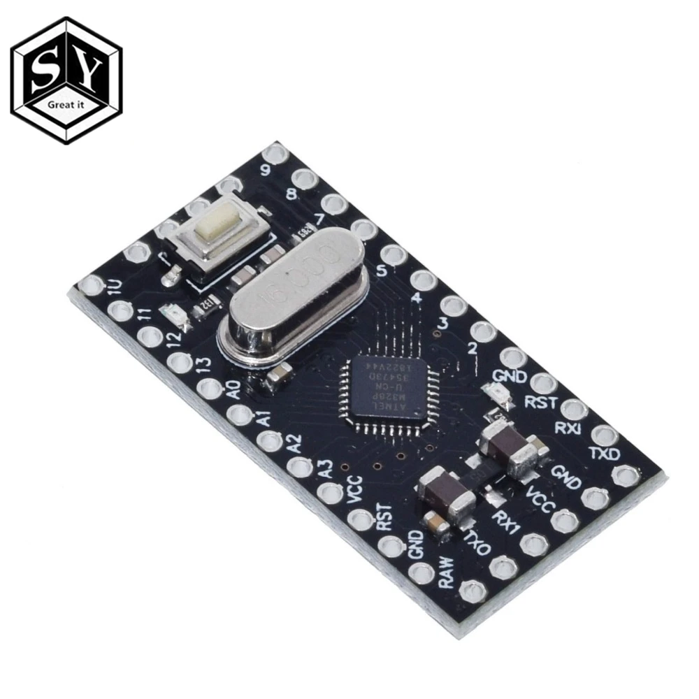 Отлично это 1 шт. с Загрузчиком Pro Mini ATMEGA328P 328 мини ATMEGA328 5 В/16 МГц для arduino