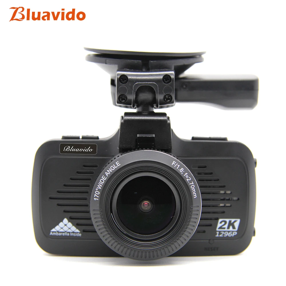 

Bluavido Full HD 1296P CAR DVR GPS Logger Ambarella A7 WDR Night Vision Dash Camera Video Recorder LDWS Car Overspeed Reminding