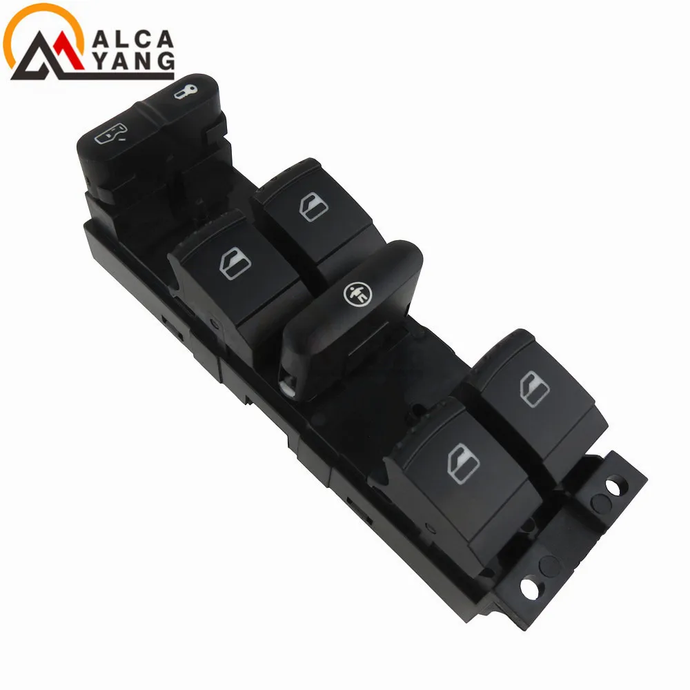RED Led FOR SKODA Fabia Octavia Superb DRIVER Power Window Switch