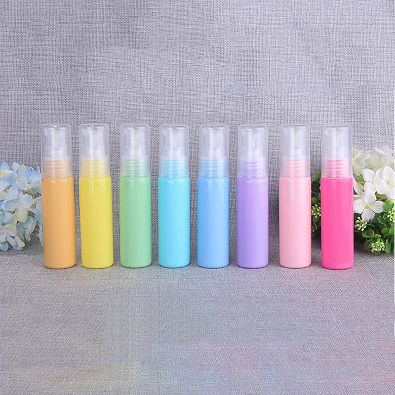 Silicone Refillable Portable Mini Empty Cosmetic Container Perfume Traveler Packing Bottle Press Bottle for Lotion Shampoo Bath