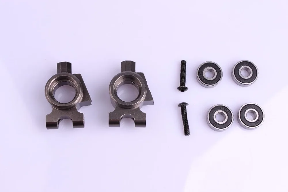 

CNC Alloy Rear wheel hub carrier set for 1/6 FG Big Monster RC truck rovan BM