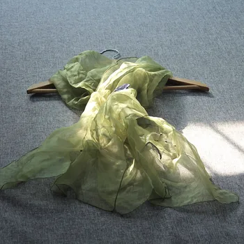 

0511-2# 100% silk scarf shawls wrap ORGANZA,color:as picture,50*168cm women