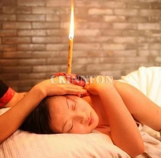 

DHL Aromatherapy Ear Candle Health Care Beauty Product Trumpet Cone Ear candle (2000pcs/lot=1000pair)