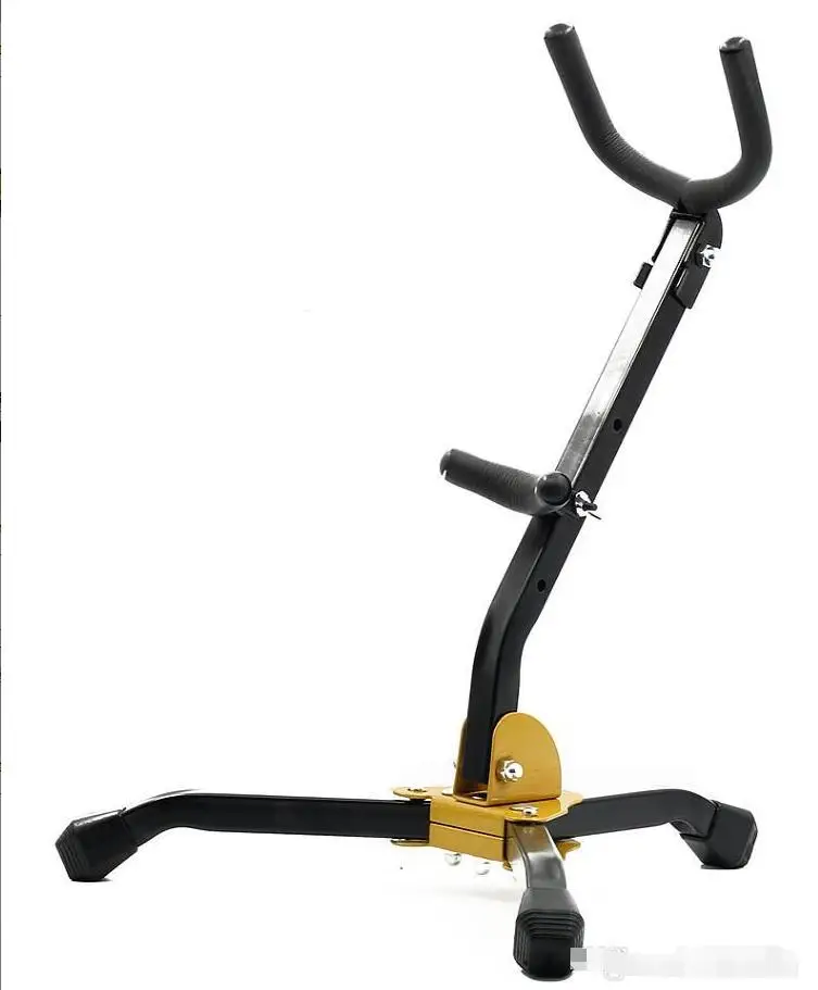 

Alto Saxophone Stand Tenor Saxophone Tripod Holder Portable Foldable Instrument Accessories Peg For Saxophone Sax Holder+Pad