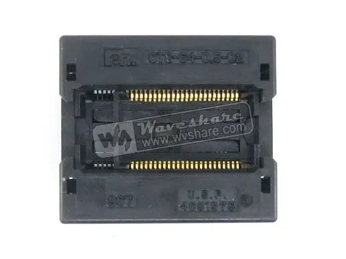 

module SSOP48 TSOP48 OTS-48(64)-0.5-02 Enplas IC Test Burn-in Socket Programming Adapter 0.5mm Pitch 6.1mm Width
