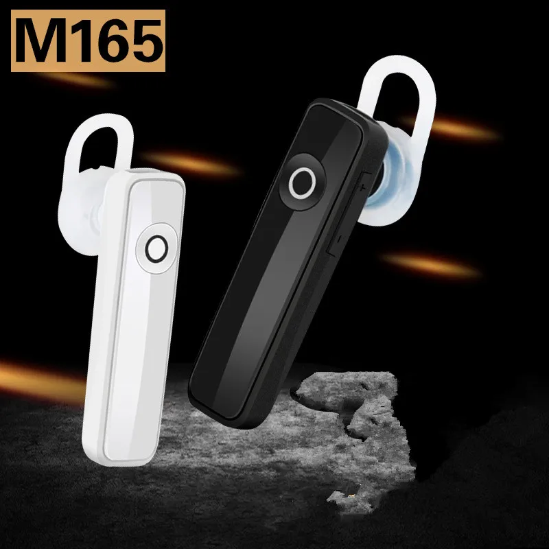 

M165 Wireless Bluetooth Earphone In-Ear Single Mini Earbud Hands Free Call Stereo Music Headset With Microphone For Smart Phones