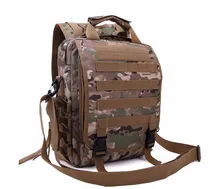 De alta calidad de Camuflaje TAD táctico al aire libre Militar de múltiples funciones del bolso de la computadora de los hombres mochila paquete de excursiones