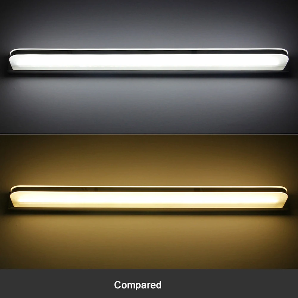 

Vintagelll Bathroom Led Mirror Light Waterproof 9W 12W AC100-240V Wall Lamp LED Modern Cosmetic Acrylic Indoor Sconce